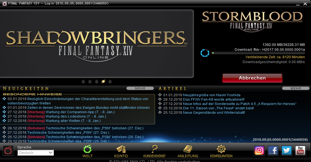 Where to download ffxiv client pc